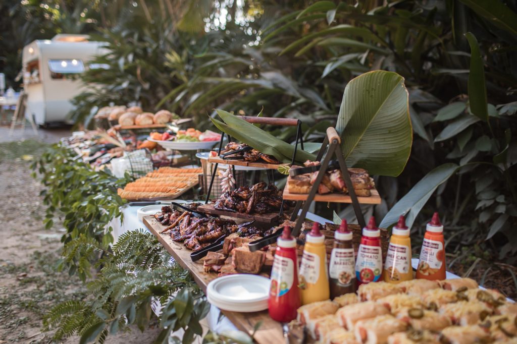 Meat-Grazing-With-Drinks-Van-Table-Cest-Bon-Wedding-Port-Douglas